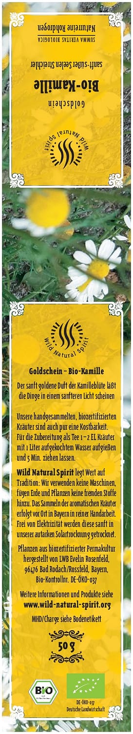 Bio Kamille Kräutertee